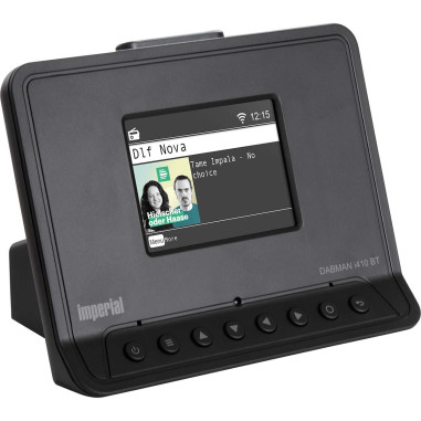 Imperial 22-239-10 DABMAN i410 BT Radio hybride compacte DAB+ / FM / Internet / Bluetooth Noir