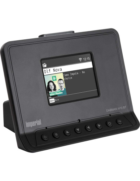 Imperial 22-239-10 DABMAN i410 BT Radio hybride compacte DAB+ / FM / Internet / Bluetooth Noir