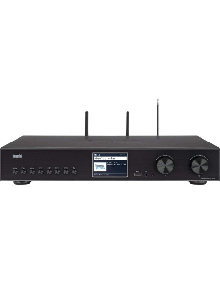 Imperial 22-253-00 DABMAN i510 BT Radio multifonctionnelle DAB+ / FM / Internet / Bluetooth Noir