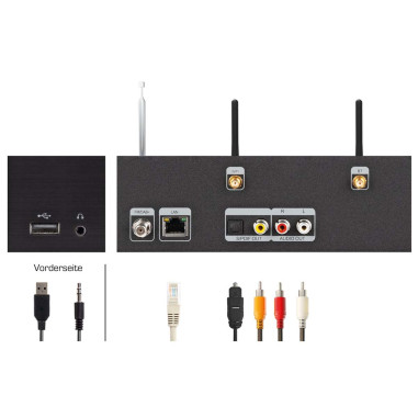 Imperial 22-253-00 DABMAN i510 BT Radio multifonctionnelle DAB+ / FM / Internet / Bluetooth Noir