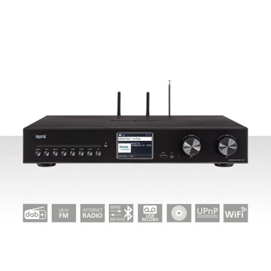 Imperial 22-254-00 DABMAN i560 CD Chaîne hi-fi tout-en-un avec amplificateur et lecteur CD DAB+ / FM / Internet / Bluetooth Noi