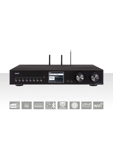 Imperial 22-254-00 DABMAN i560 CD Chaîne hi-fi tout-en-un avec amplificateur et lecteur CD DAB+ / FM / Internet / Bluetooth Noi