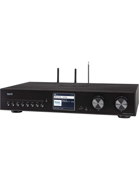 Imperial 22-254-00 DABMAN i560 CD Chaîne hi-fi tout-en-un avec amplificateur et lecteur CD DAB+ / FM / Internet / Bluetooth Noi