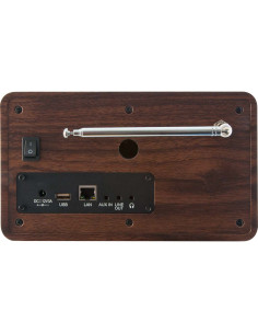 Imperial 22-260-00 DABMAN i150 Compact Hybrid Radio DAB+ / FM / Internet Wood Look 2