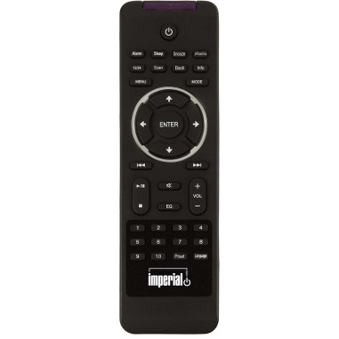 Imperial 22-260-00 DABMAN i150 Compact Hybrid Radio DAB+ / FM / Internet Wood Look
