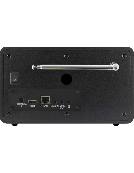 Imperial 22-261-00 DABMAN i150 Radio hybride compacte pour Internet / DAB+ / FM Noir
