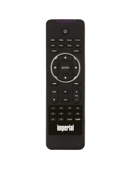 Imperial 22-261-00 DABMAN i150 Radio hybride compacte pour Internet / DAB+ / FM Noir