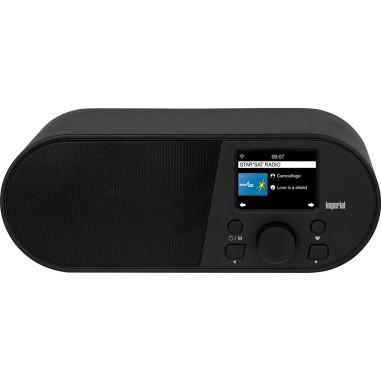 Imperial 22-315-00 i105 Radio Internet Wi-Fi avec écran couleur de 2.4 pouces Noir