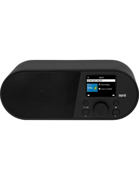 Imperial 22-315-00 i105 Radio Internet Wi-Fi avec écran couleur de 2.4 pouces Noir