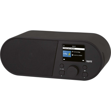 Imperial 22-315-00 i105 Radio Internet Wi-Fi avec écran couleur de 2.4 pouces Noir