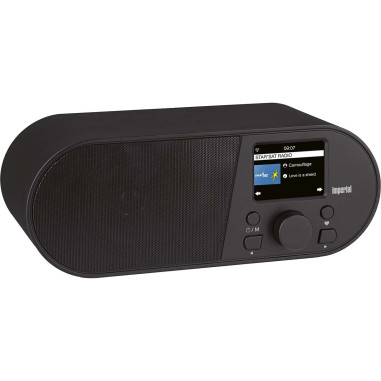 Imperial 22-315-00 i105 Radio Internet Wi-Fi avec écran couleur de 2.4 pouces Noir