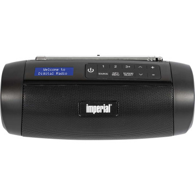 Imperial 22-316-00 DABMAN GO Radio compacte DAB+ / FM Noir