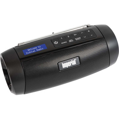 Imperial 22-316-00 DABMAN GO Radio compacte DAB+ / FM Noir