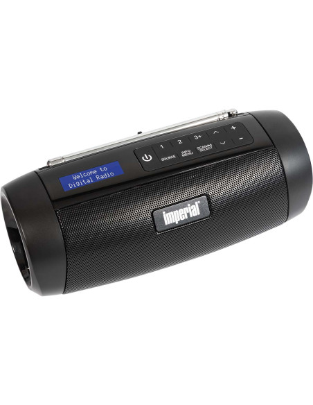 Imperial 22-316-00 DABMAN GO Radio compacte DAB+ / FM Noir