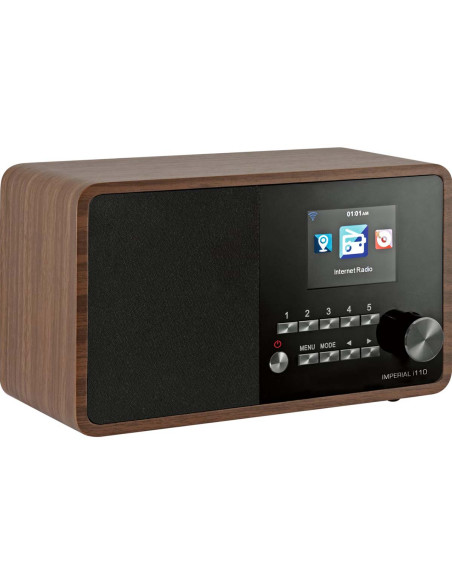 Imperial 22-320-00 i110 Radio Internet Wi-Fi avec fonction lecteur multimédia aspect bois