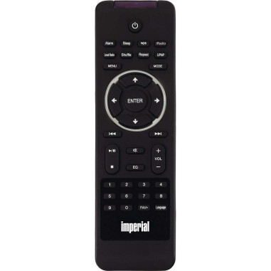 Imperial 22-320-00 i110 Radio Internet Wi-Fi avec fonction lecteur multimédia aspect bois
