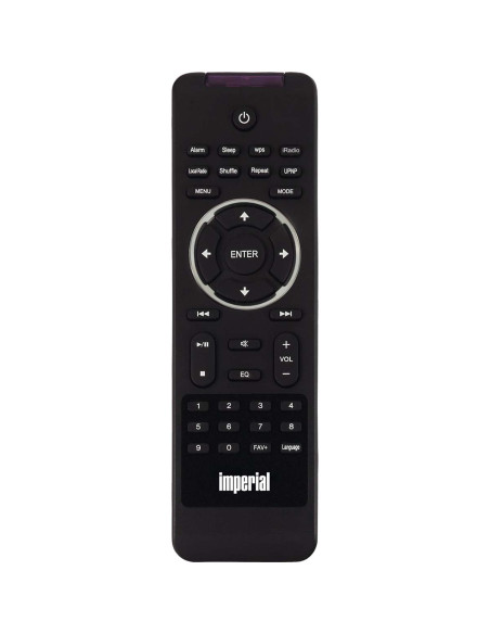 Imperial 22-320-00 i110 Radio Internet Wi-Fi avec fonction lecteur multimédia aspect bois