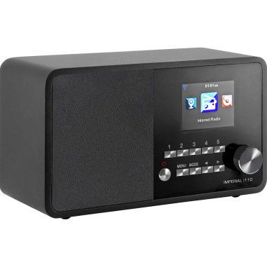 Imperial 22-321-00 i110 Radio Internet Wi-Fi avec fonction lecteur multimédia Noir