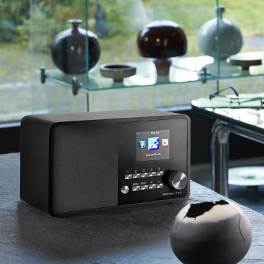 Imperial 22-321-00 i110 Radio Internet Wi-Fi avec fonction lecteur multimédia Noir