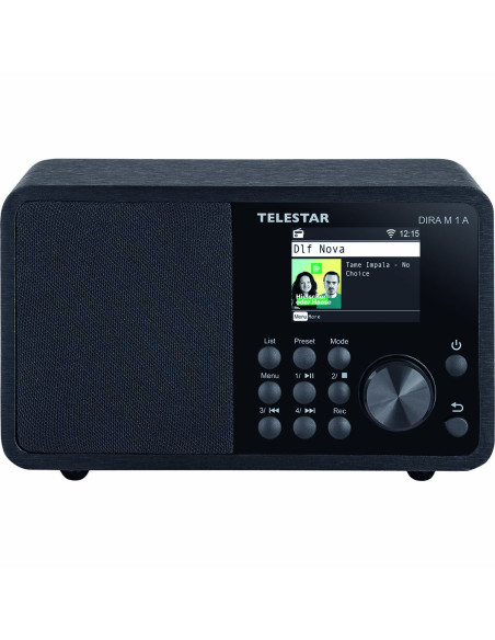 Telestar 30-012-02 DIRA M 1 A EWF Compact Mono Multifunction Radio Black