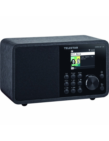 Telestar 30-012-02 DIRA M 1 A EWF Compact Mono Multifunction Radio Black