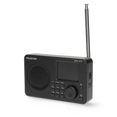 Telestar 30-016-02 DIRA M 6i Radio multifonction ultra-compacte DAB+ / FM / Internet / Bluetooth Noir