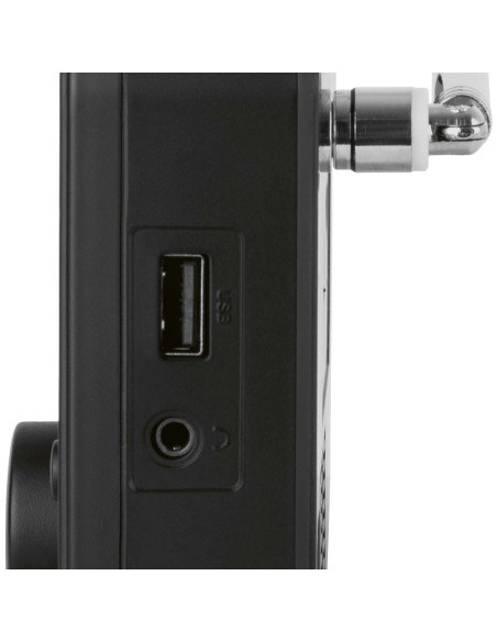 Telestar 30-016-02 DIRA M 6i Radio multifonction ultra-compacte DAB+ / FM / Internet / Bluetooth Noir