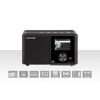Telestar 30-111-02 DIRA M11i+ Compact Multifunction Radio EWF DAB+ / FM / Internet / Bluetooth
