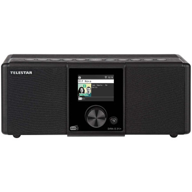 Telestar 30-221-02 DIRA S21i+ EWF Radio stéréo multifonctionnelle DAB+ / FM / Internet / Bluetooth Noir