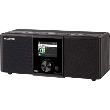 Telestar 30-221-02 DIRA S21i+ EWF Radio stéréo multifonctionnelle DAB+ / FM / Internet / Bluetooth Noir