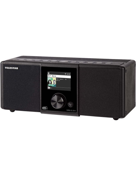 Telestar 30-221-02 DIRA S21i+ EWF Radio stéréo multifonctionnelle DAB+ / FM / Internet / Bluetooth Noir