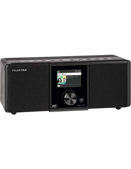 Telestar 30-221-02 DIRA S21i+ EWF Radio stéréo multifonctionnelle DAB+ / FM / Internet / Bluetooth Noir