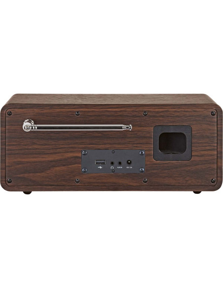 Telestar 30-200-01 DIRA S 24i Radio stéréo multifonctionnelle DAB+ / FM / Internet / Bluetooth Bois