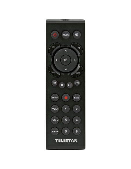 Telestar 30-221-02 DIRA S21i+ EWF Radio stéréo multifonctionnelle DAB+ / FM / Internet / Bluetooth Noir