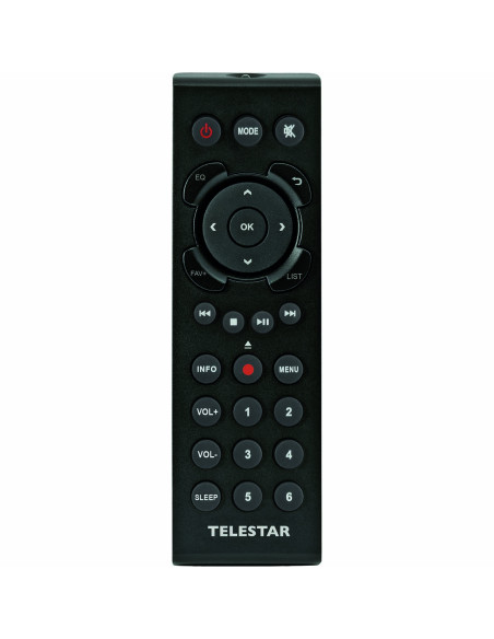 Telestar 30-320-01 DIRA S32i CD EWF Radio stéréo multifonctionnelle avec lecteur CD DAB+ / FM / Internet / Bluetooth Bois