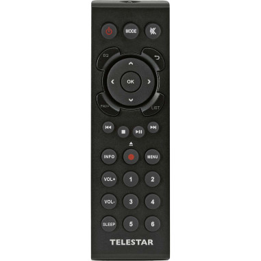Telestar 30-320-02 DIRA S32i CD EWF Radio stéréo multifonctionnelle avec lecteur CD DAB+ / FM / Internet / Bluetooth Noir