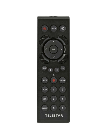 Telestar 30-320-02 DIRA S32i CD EWF Radio stéréo multifonctionnelle avec lecteur CD DAB+ / FM / Internet / Bluetooth Noir