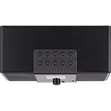 Telestar 30-320-02 DIRA S32i CD EWF Radio stéréo multifonctionnelle avec lecteur CD DAB+ / FM / Internet / Bluetooth Noir