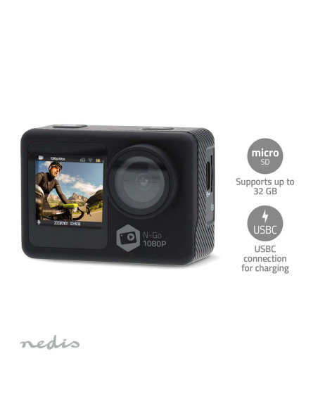 Nedis ACAM31BK Caméra d'action