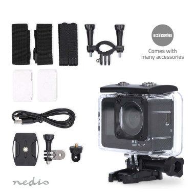 Nedis ACAM31BK Caméra d'action