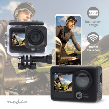Nedis ACAM31BK Caméra d'action