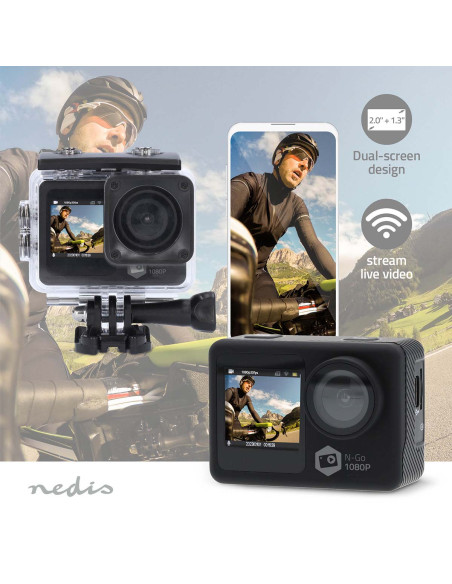 Nedis ACAM31BK Caméra d'action