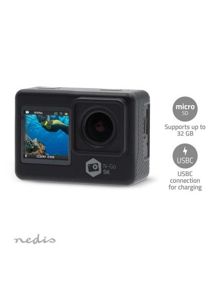 Nedis ACAM71BK Caméra d'action