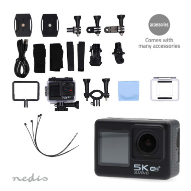 Nedis ACAM71BK Caméra d'action