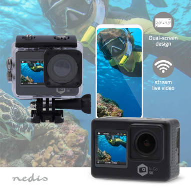 Nedis ACAM71BK Caméra d'action