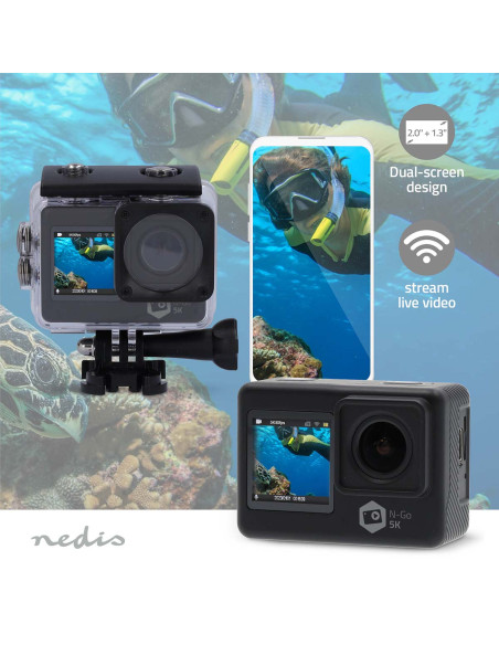 Nedis ACAM71BK Caméra d'action