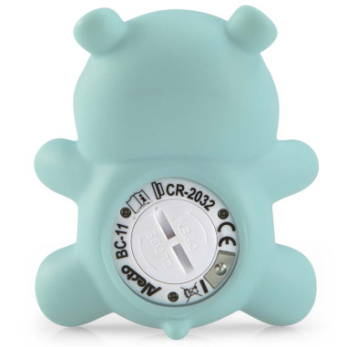 Alecto BC-11 HIPPO Thermomètre de bain et thermomètre d'ambiance hippopotame