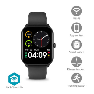 Nedis BTSW30BK Montre SmartLife