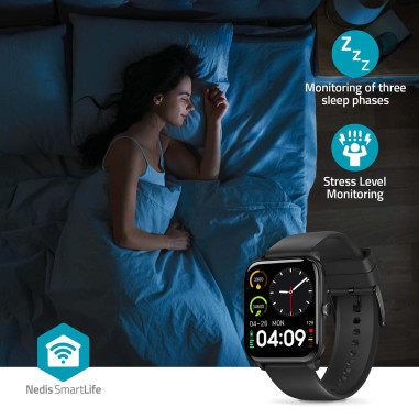 Nedis BTSW30BK Montre SmartLife