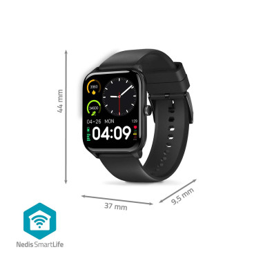 Nedis BTSW30BK Montre SmartLife